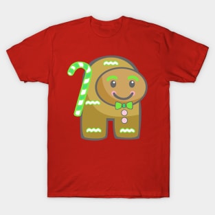 shh, it's the gingerbread man T-Shirt